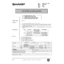 Sharp AR-161 (serv.man159) Service Manual / Technical Bulletin