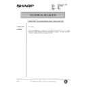 Sharp AR-161 (serv.man166) Service Manual / Technical Bulletin