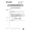 Sharp AR-161 (serv.man167) Service Manual / Technical Bulletin