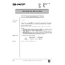 Sharp AR-161 (serv.man168) Service Manual / Technical Bulletin