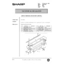 Sharp AR-161 (serv.man169) Service Manual / Technical Bulletin