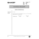 Sharp AR-161 (serv.man171) Service Manual / Technical Bulletin