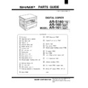 Sharp AR-161 (serv.man20) Service Manual / Parts Guide