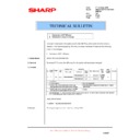 Sharp AR-161 (serv.man45) Service Manual / Technical Bulletin