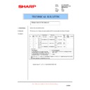 Sharp AR-161 (serv.man48) Service Manual / Technical Bulletin