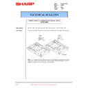 Sharp AR-161 (serv.man52) Service Manual / Technical Bulletin