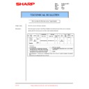 Sharp AR-161 (serv.man58) Service Manual / Technical Bulletin