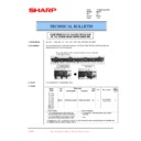 Sharp AR-161 (serv.man64) Service Manual / Technical Bulletin