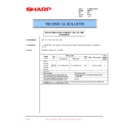 Sharp AR-161 (serv.man67) Service Manual / Technical Bulletin