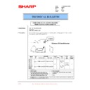 Sharp AR-161 (serv.man70) Service Manual / Technical Bulletin