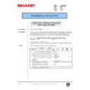 Sharp AR-161 (serv.man90) Service Manual / Technical Bulletin