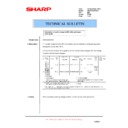 Sharp AR-163 (serv.man36) Service Manual / Technical Bulletin