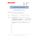 Sharp AR-163 (serv.man42) Service Manual / Technical Bulletin
