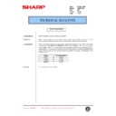 Sharp AR-200 (serv.man112) Service Manual / Technical Bulletin