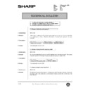 Sharp AR-200 (serv.man144) Service Manual / Technical Bulletin