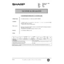 Sharp AR-200 (serv.man157) Service Manual / Technical Bulletin