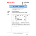 Sharp AR-200 (serv.man33) Service Manual / Technical Bulletin