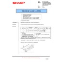 Sharp AR-200 (serv.man38) Service Manual / Technical Bulletin