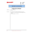 Sharp AR-200 (serv.man73) Service Manual / Technical Bulletin