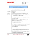 Sharp AR-205 (serv.man102) Service Manual / Technical Bulletin