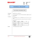 Sharp AR-205 (serv.man106) Service Manual / Technical Bulletin