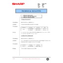 Sharp AR-205 (serv.man121) Service Manual / Technical Bulletin
