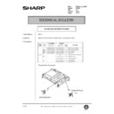 Sharp AR-205 (serv.man139) Service Manual / Technical Bulletin