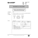 Sharp AR-205 (serv.man140) Service Manual / Technical Bulletin
