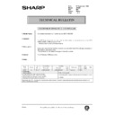 Sharp AR-205 (serv.man149) Service Manual / Technical Bulletin