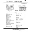 Sharp AR-205 (serv.man19) Service Manual / Parts Guide
