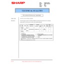 Sharp AR-205 (serv.man60) Service Manual / Technical Bulletin