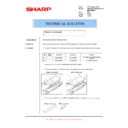 Sharp AR-206 (serv.man30) Service Manual / Technical Bulletin