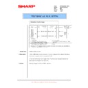 Sharp AR-206 (serv.man37) Service Manual / Technical Bulletin