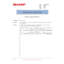 Sharp AR-206 (serv.man40) Service Manual / Technical Bulletin