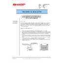 Sharp AR-206 (serv.man62) Service Manual / Technical Bulletin