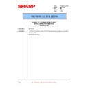Sharp AR-235 (serv.man101) Service Manual / Technical Bulletin
