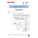 Sharp AR-235 (serv.man142) Service Manual / Technical Bulletin
