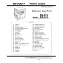 Sharp AR-235 (serv.man31) Service Manual / Parts Guide