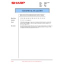 Sharp AR-250 (serv.man23) Service Manual / Technical Bulletin