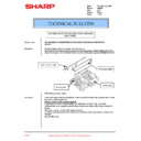 Sharp AR-250 (serv.man24) Service Manual / Technical Bulletin