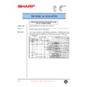 Sharp AR-250 (serv.man27) Service Manual / Technical Bulletin