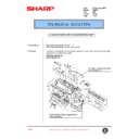Sharp AR-250 (serv.man51) Service Manual / Technical Bulletin