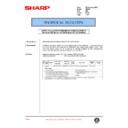 Sharp AR-250 (serv.man56) Service Manual / Technical Bulletin