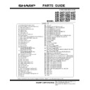 Sharp AR-250 (serv.man6) Service Manual / Parts Guide