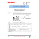 Sharp AR-250 (serv.man65) Service Manual / Technical Bulletin