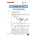 Sharp AR-250 (serv.man85) Service Manual / Technical Bulletin