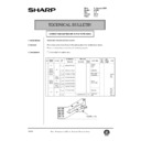 Sharp AR-250 (serv.man86) Service Manual / Technical Bulletin