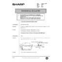 Sharp AR-250 (serv.man87) Service Manual / Technical Bulletin