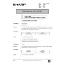 Sharp AR-250 (serv.man88) Service Manual / Technical Bulletin