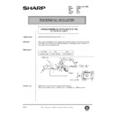 Sharp AR-250 (serv.man91) Service Manual / Technical Bulletin